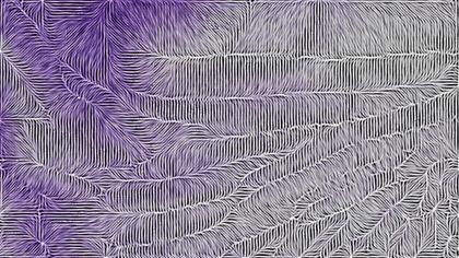 Abstract Feather Pattern