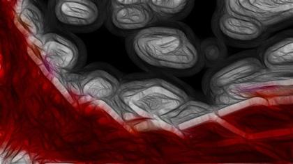 Red and Grey Abstract