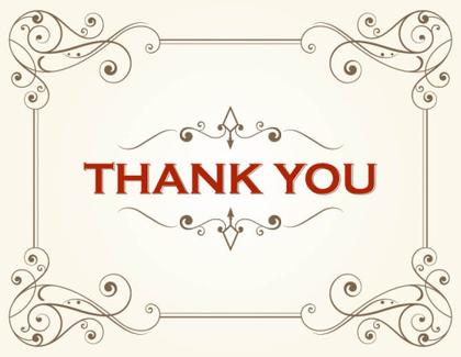 Thank You Card Template