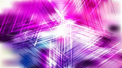 Purple and White Chaotic Overlapping Lines Background Vector Image