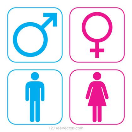 Male and Female Icons