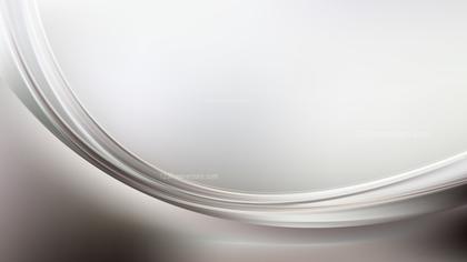Grey and White Abstract Wave Background Vector Art
