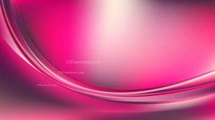 Abstract Pink Wave Background Template Design