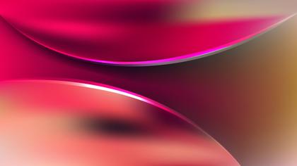 Pink Abstract Wavy Background Vector