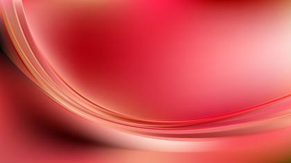 Glowing Abstract Pink Wave Background
