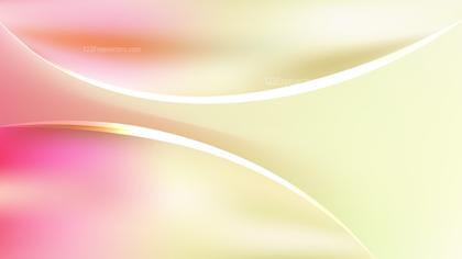 Pink and Yellow Abstract Wave Background Template Vector
