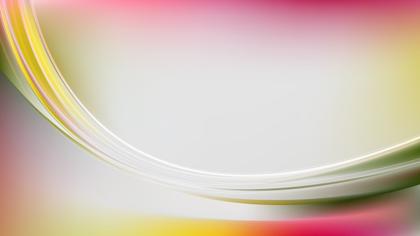 Free Download Abstract Pink Green and White Wave Background Template Vector