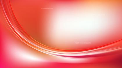 Abstract Red and White Wave Background Template Design