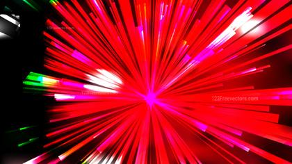 Burst of Red Light