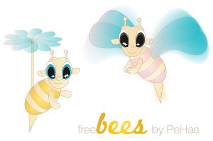 Free Bee Vector Art