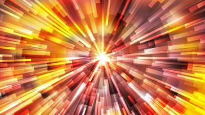 Abstract Orange and Yellow Burst Background Vector Image