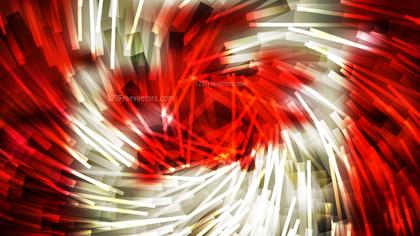 Abstract Red and White Lines