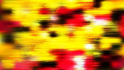 Abstract Black Red and Yellow Horizontal Lines Background