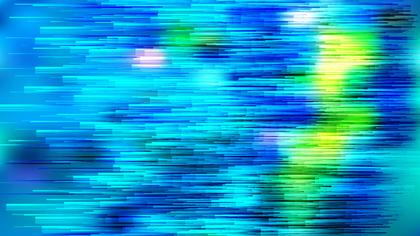 Abstract Blue and Green Horizontal Lines Background Vector Image