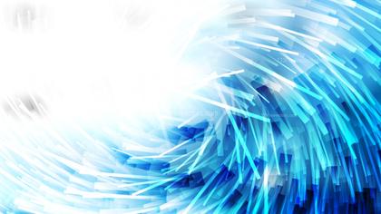 Abstract Blue and White Lines