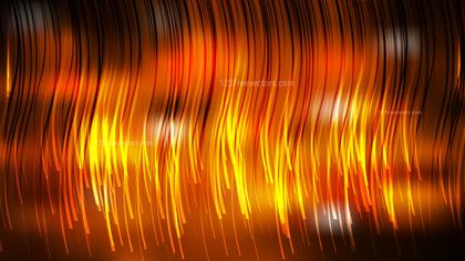 Abstract Cool Orange Vertical Curve Striped Lines Background Vector Graphic