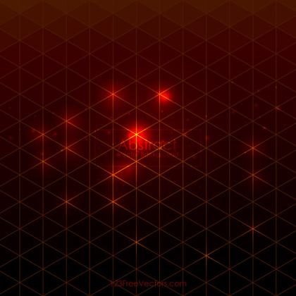 Abstract Red Triangle Background
