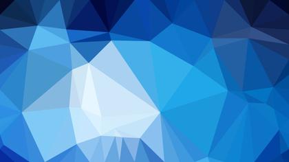 Free Download Blue Polygon Pattern Background Vector Art