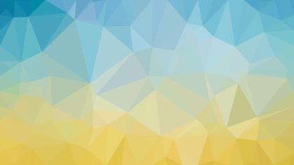 Free Download Abstract Blue Triangle Geometric Background Vector