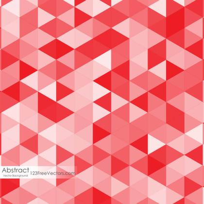 Red Triangle Background