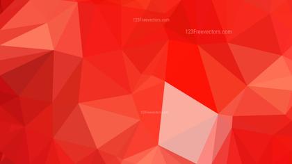 Abstract Bright Red Polygon Background Graphic Design
