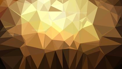 Brown Polygon Background Graphic Design Illustration
