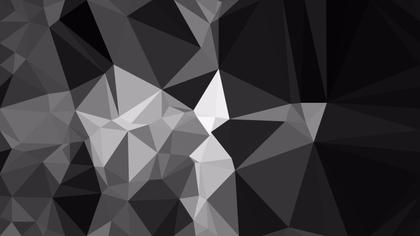 Abstract Cool Grey Polygon Background Design Vector