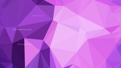 Purple Polygon Abstract Background
