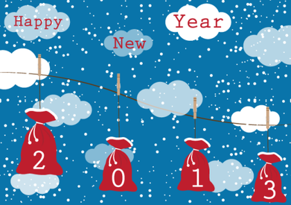 2013 New year Christmas Gift Present Bags