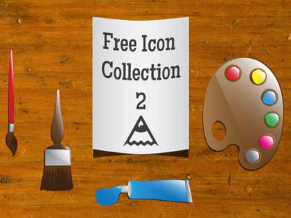 Free Artist Icons Vector Art