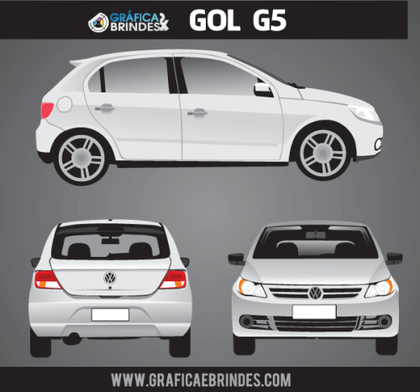 Volkswagen Gol Vector Image