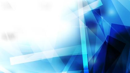 Abstract Blue Black and White Geometric Shapes Background Vector Art
