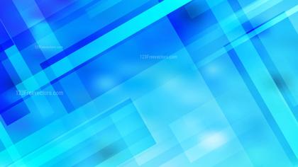 Abstract Bright Blue Geometric Background Vector Illustration