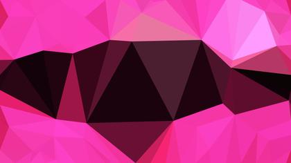 Cool Pink Lines Stripes and Shapes Background Design
