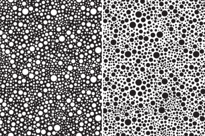 Bubbles Seamless Pattern Swatch for Adobe Illustrator