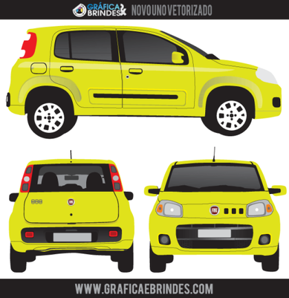 Fiat Uno Vector Image