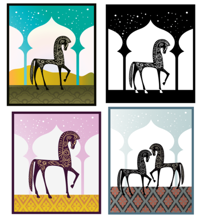 One Thousand Nights Vector Freebie
