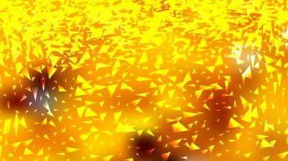 Abstract Yellow Triangles