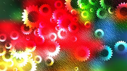 Abstract Floral Burst