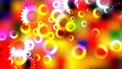Abstract Floral Burst