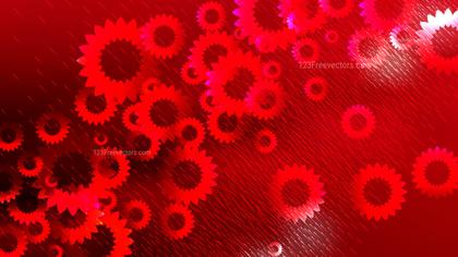 Red Floral Pattern