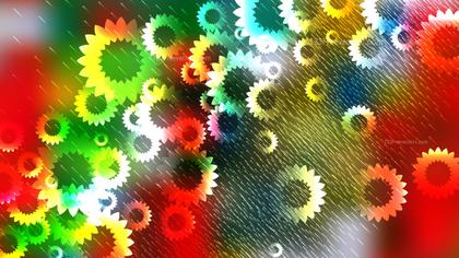 Abstract Floral Burst