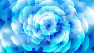 Abstract Blue Swirl