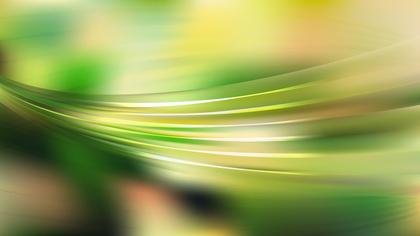Green Swirls Abstract