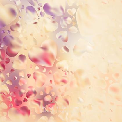 Romantic Hearts Background