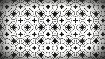 Black and White Geometric Pattern