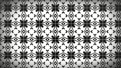 Black and White Tile Pattern
