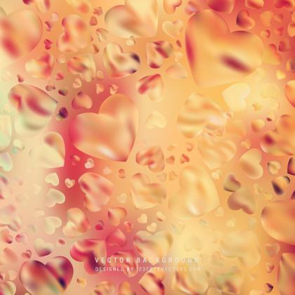 Abstract Valentines Day Heart Background
