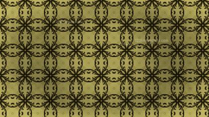 Golden Floral Pattern