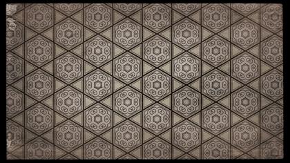 Geometric Floral Pattern